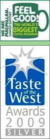 Christmas, Macmillan & taste of the West Silver Award